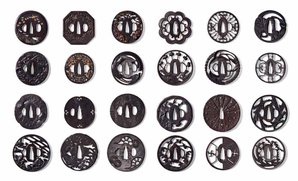 Katana Tsuba shapes