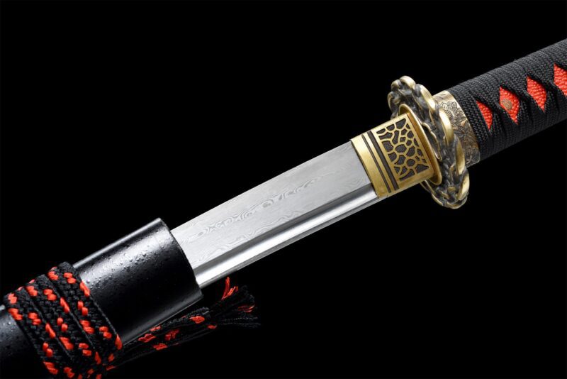 Damascus Wakizashi