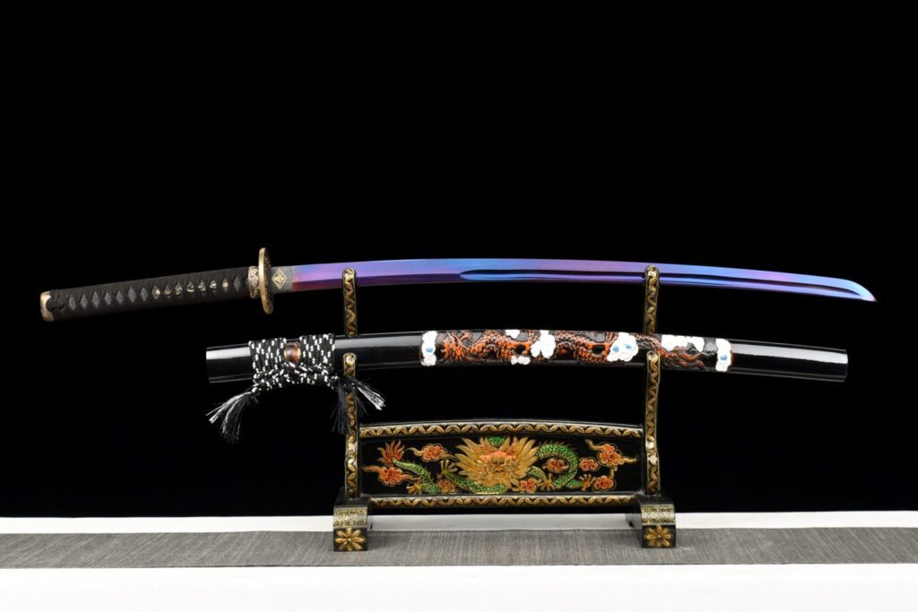 Aohazumi Katana Sword (青刃墨) – Blue Blade