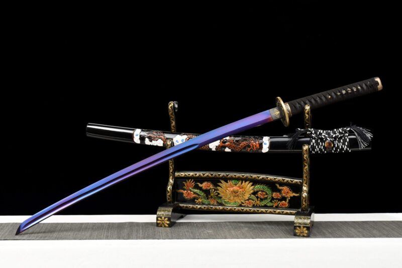 Aohazumi Katana Sword (青刃墨) – Blue Blade