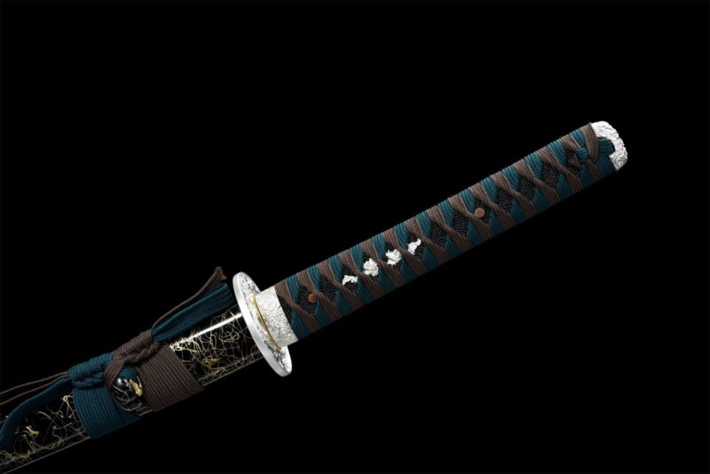 Aokiba Katana Sword (青牙) – Blue Fang