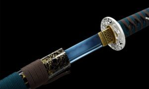 Aokiba Katana Sword (青牙) – Blue Fang