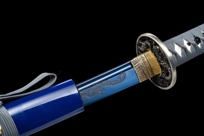 Blue Dragon Katana Sword