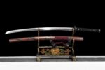 Damascus Katana Sword With Real Hamon