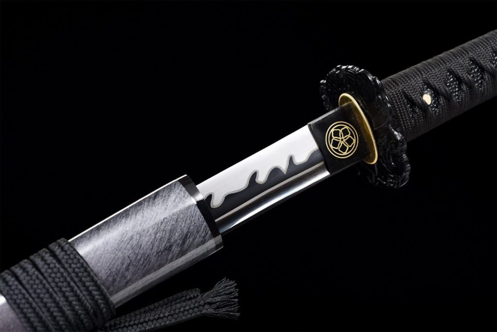 Kokubyaku Katana Sword (黒白) – Black And White