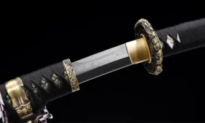 Meiyo Golden Katana Sword (名誉) - Honor