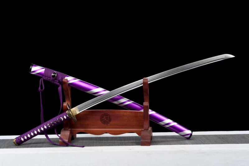 Murasaki Hebi Katana Sword (紫蛇) – Purple Snake