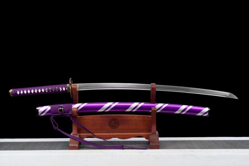 Murasaki Hebi Katana Sword (紫蛇) – Purple Snake