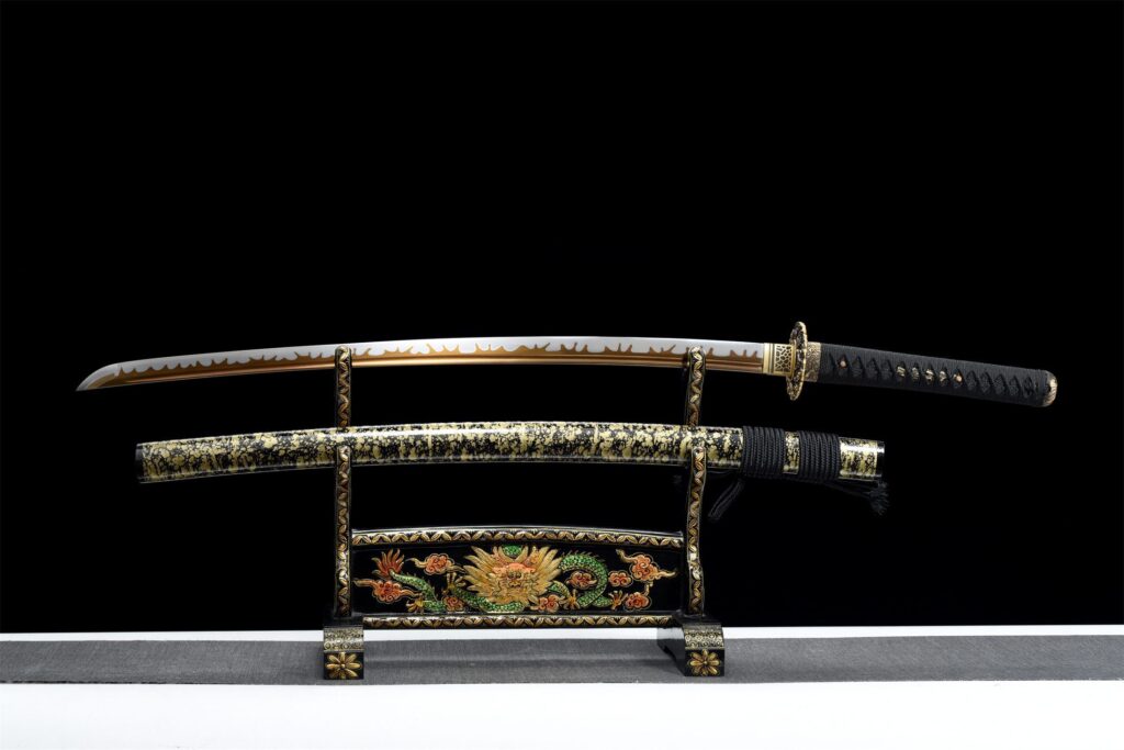 Ōrāshī Katana Sword (金獅子) – Golden Lion