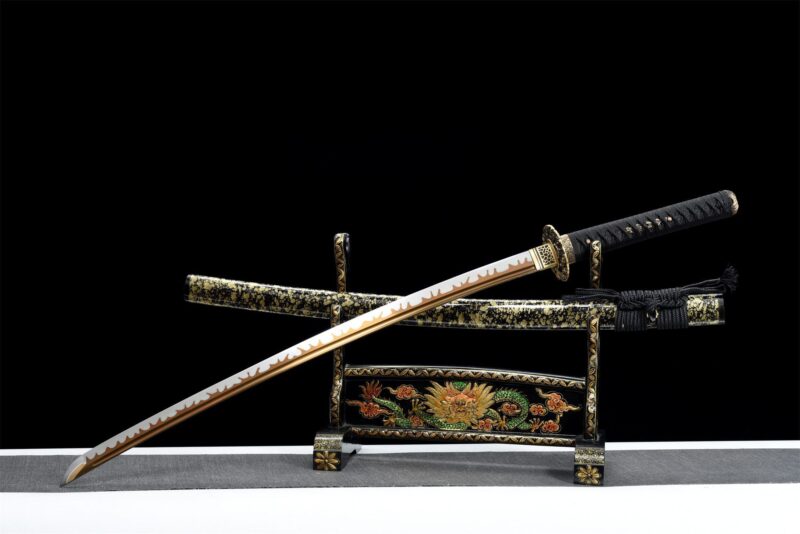 Ōrāshī Katana Sword (金獅子) – Golden Lion