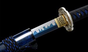 Reikazan Wakizashi Sword (冷火山) – Frozen Volcano