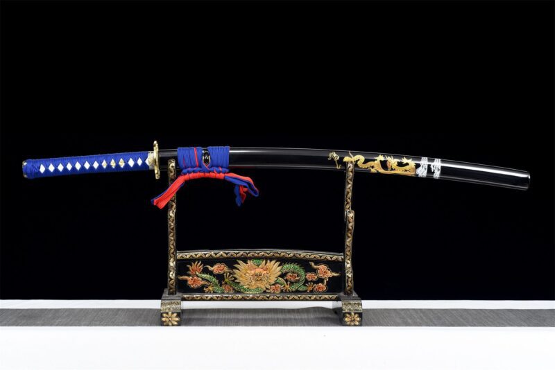 Seiryū Katana Sword (青龍) – Celestial Blue Dragon