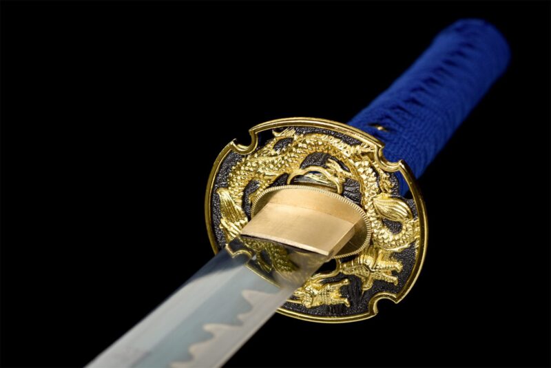 Seiryū Katana Sword (青龍) – Celestial Blue Dragon