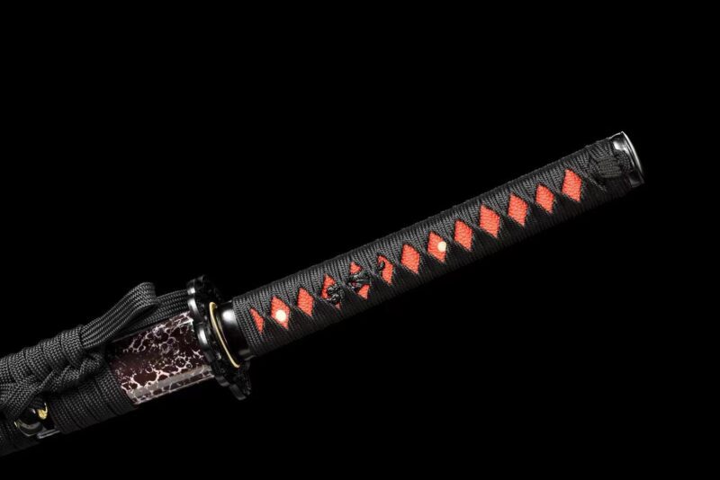 Shikihana Katana Sword (紫花) – Deep Red Flower
