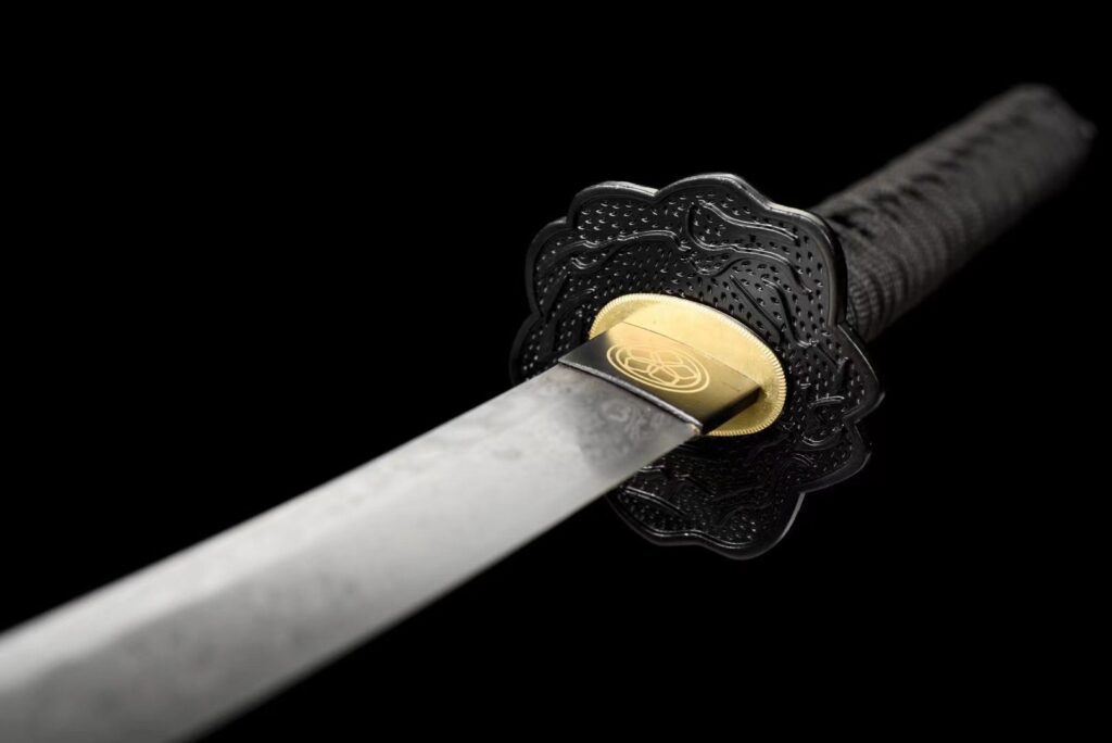 Shikihana Katana Sword (紫花) – Deep Red Flower