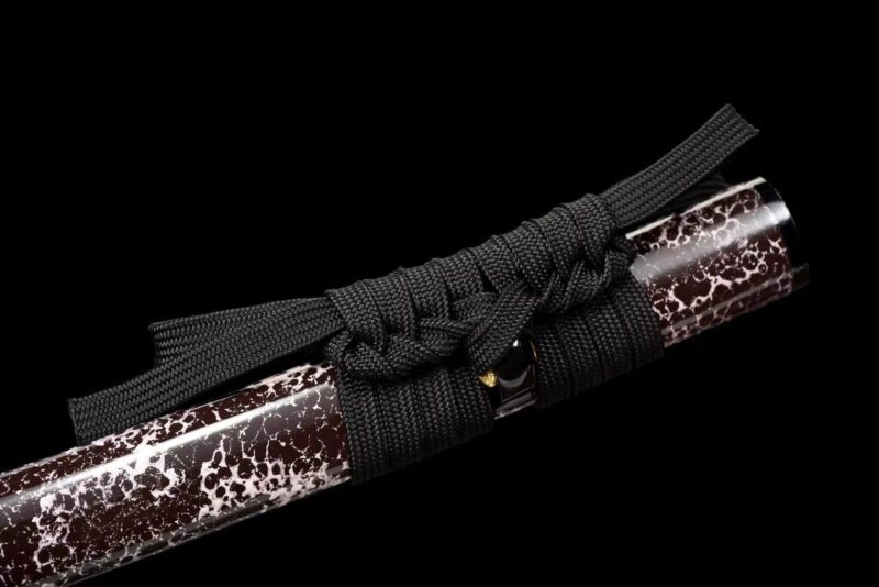 Shikihana Katana Sword (紫花) – Deep Red Flower