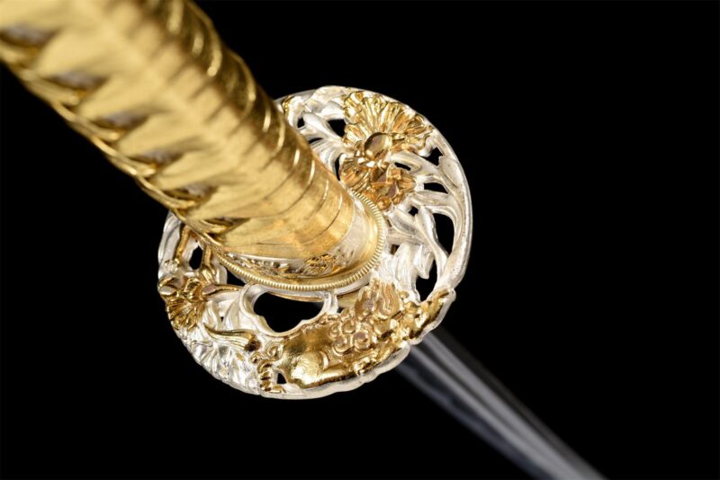 Shirokin Katana Sword (白金) – Platinum
