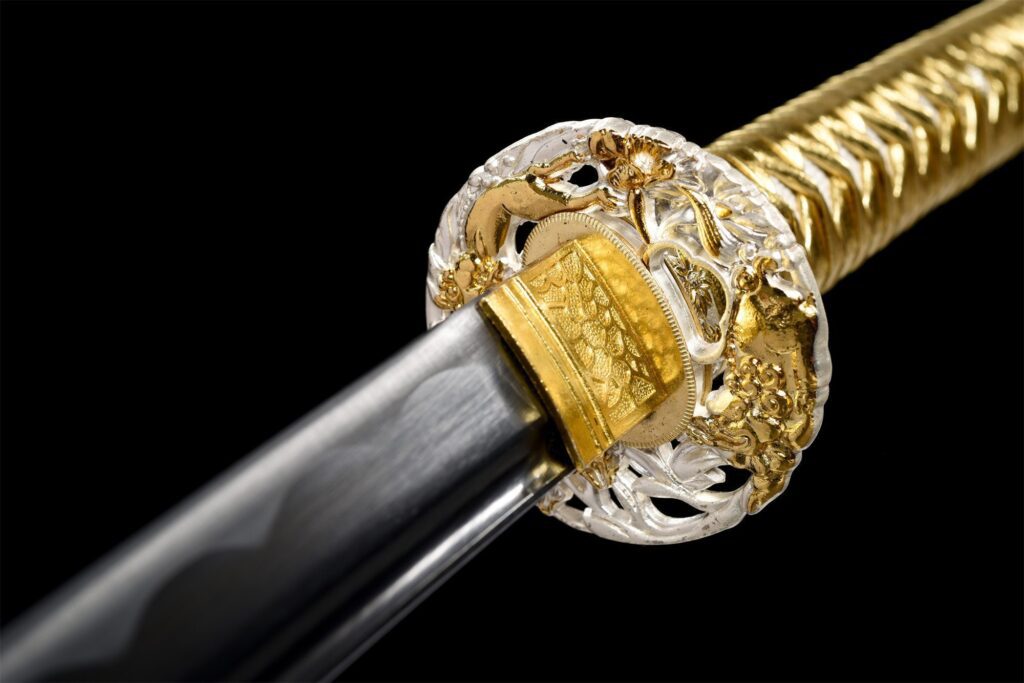 Shirokin Katana Sword (白金) – Platinum