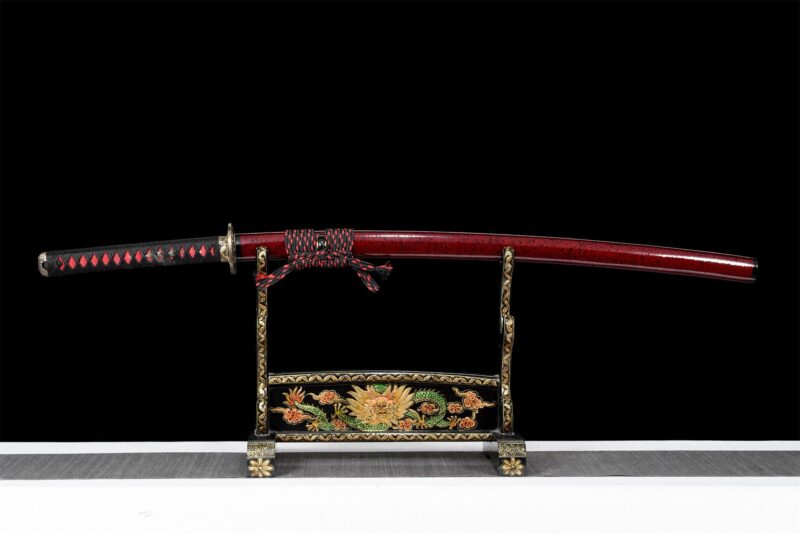 Shishi Aka Katana Sword (獅子赤) – Red Lion