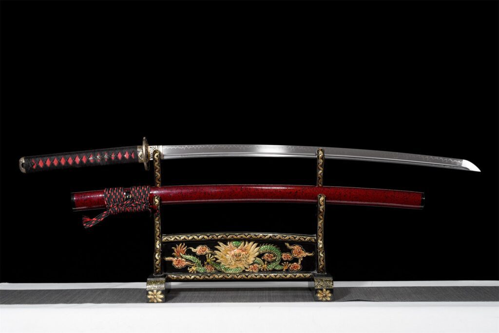Shishi Aka Katana Sword (獅子赤) – Red Lion