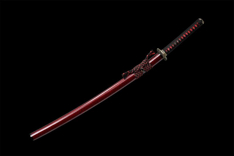 Shishi Aka Katana Sword (獅子赤) – Red Lion