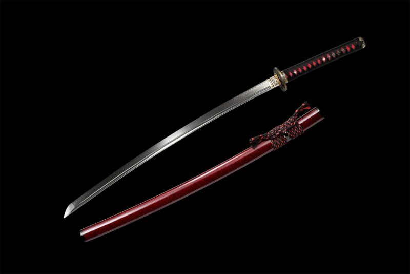 Shishi Aka Katana Sword (獅子赤) – Red Lion