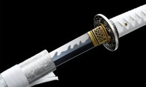 Silver Katana Sword